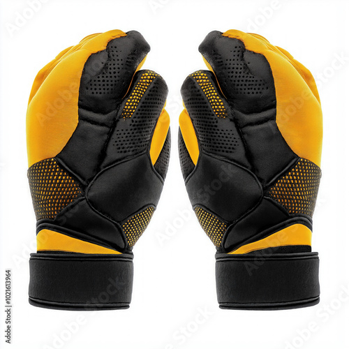 Hockey Gloves Isolated