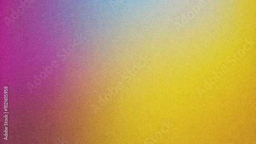 Futuristic Gradient Background Featuring Grainy Noise Texture. Smooth Fluid Shapes and Vibrant Colors for Eye-Catching Poster Designs