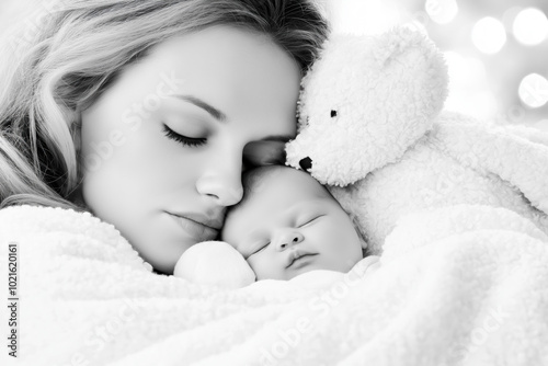 New Mom And A Newborn