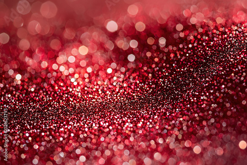 Red Sparkle Background