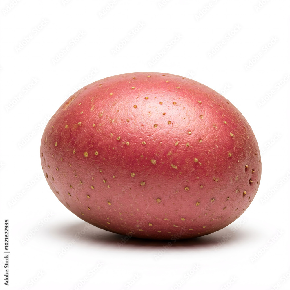 red potato isolated on white background red potato isolated on white background