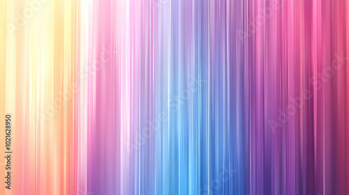 Abstract Background with Vertical Stripes in Pastel Colors