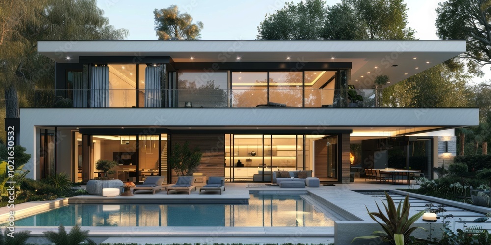 Modern Luxury Villa Exterior Design Modern Luxury Villa Exterior Design