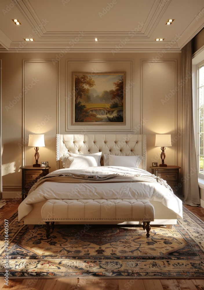 Elegant Bedroom Interior Design Elegant Bedroom Interior Design