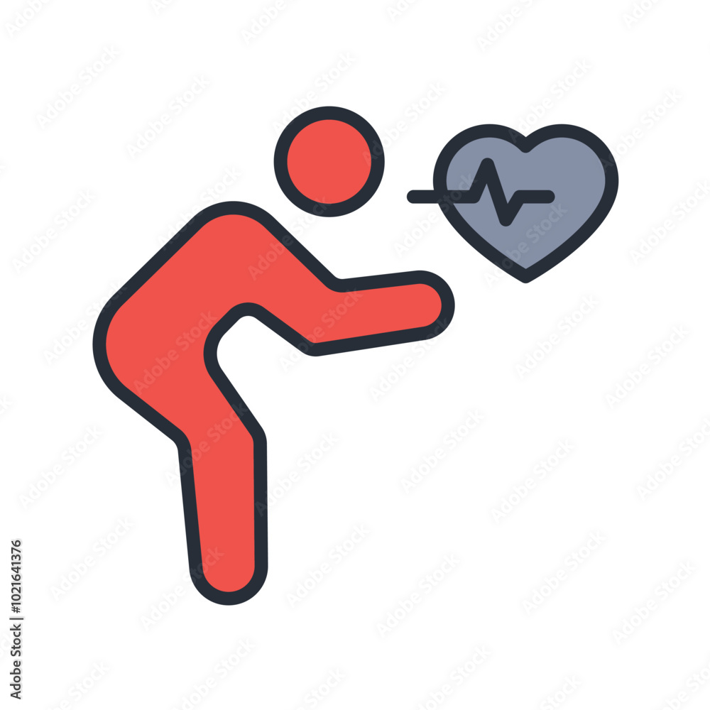 exercise icon. vector.Editable stroke.linear style sign for use web design,logo.Symbol illustration. exercise icon. vector.Editable stroke.linear style sign for use web design,logo.Symbol illustration.