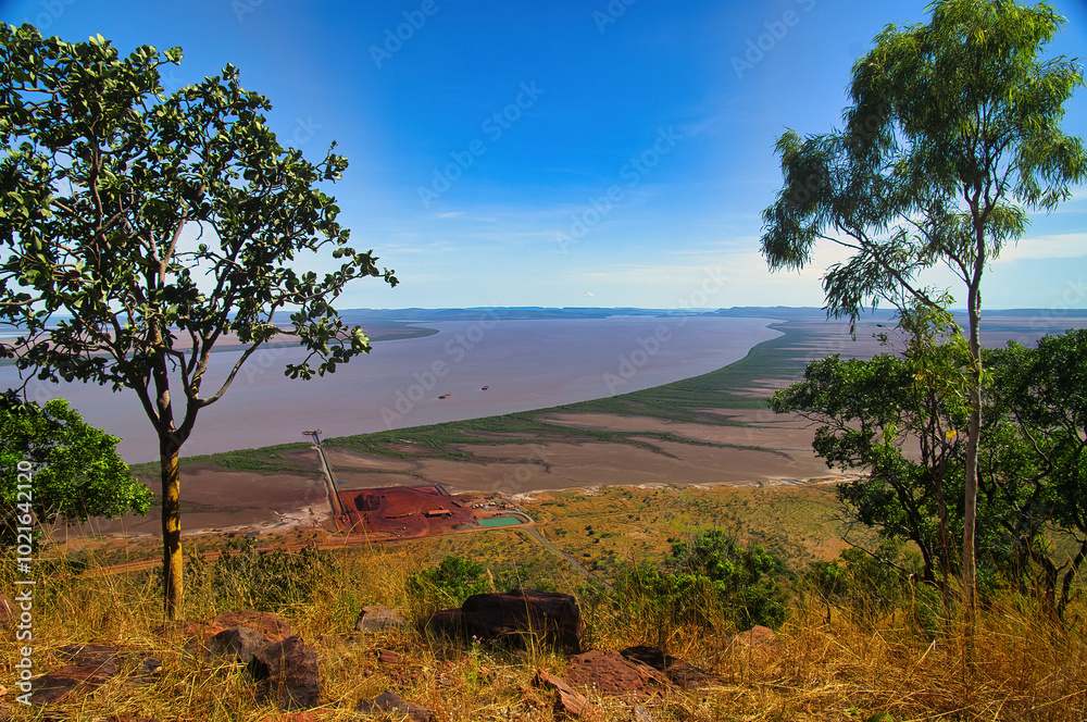 Φωτογραφία Panoramic view to the North of the Cambridge Gulf and vast mudflats along the Gu