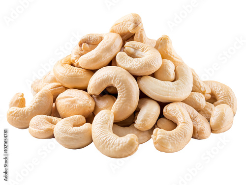 a pile of cashew nuts photo