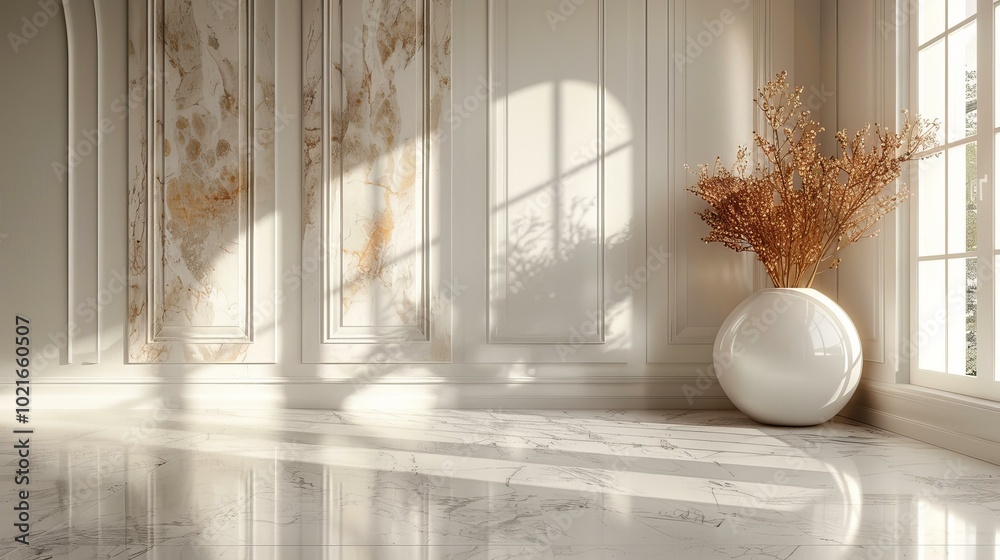 Elegant Empty Room Interior Design Elegant Empty Room Interior Design
