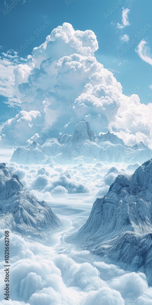 custom made wallpaper toronto digitalStunning Aerial View of Clouds and Mountains