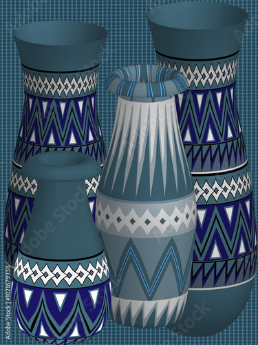 African Clay Pots