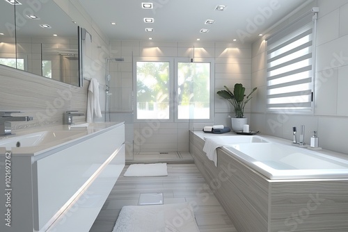 Modern Luxury Bathroom Interior Design