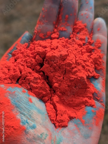 red heart on the sand