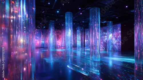 Enchanting Light Installations at Science Museum: Explore Glowing Exhibits Interactively