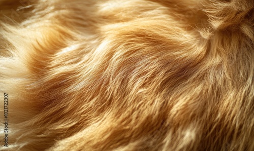 The fur of a cat is shown in a close up