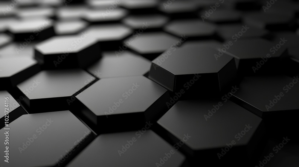 Abstract Hexagon Geometry Background for Simple Primitives with Six Angles in Front, Dark Lighting, AR/VR Generative AI Abstract Hexagon Geometry Background for Simple Primitives with Six Angles in Front, Dark Lighting, AR/VR Generative AI