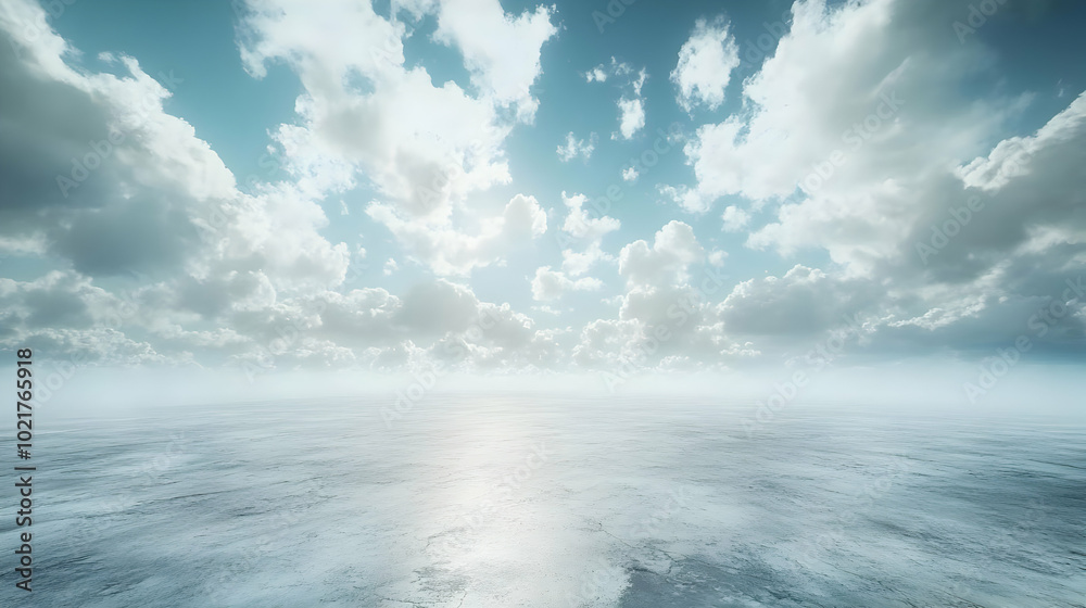 Sky Clouds Landscape Background Illustration Sky Clouds Landscape Background Illustration
