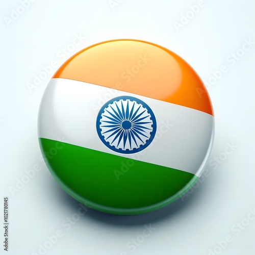 Free Download Indian flag pin, Indian flag in a badge, Flag circle symbol, Location tag - GFXLoad