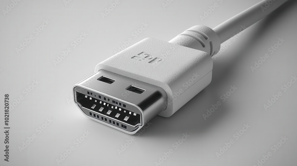 closeup of a usb cable plug with a clean white background emphasizing technologys essential yet often overlooked details in modern life closeup of a usb cable plug with a clean white background emphasizing technologys essential yet often overlooked details in modern life