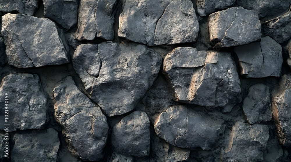 Dark Grey Stone Wall Texture - Background Image Dark Grey Stone Wall Texture - Background Image