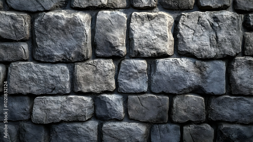Obraz premium Gray Stone Wall Background