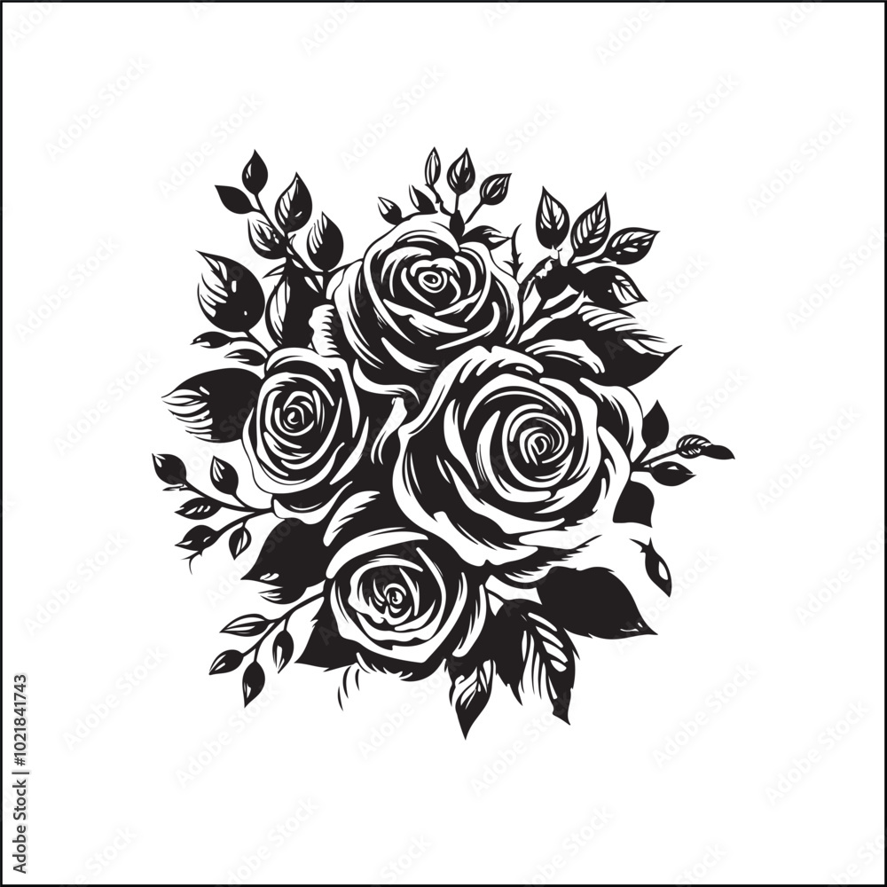 Fototapeta premium abstract floral design