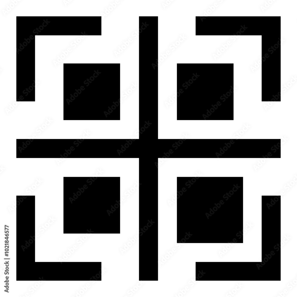 qr solid icon qr solid icon