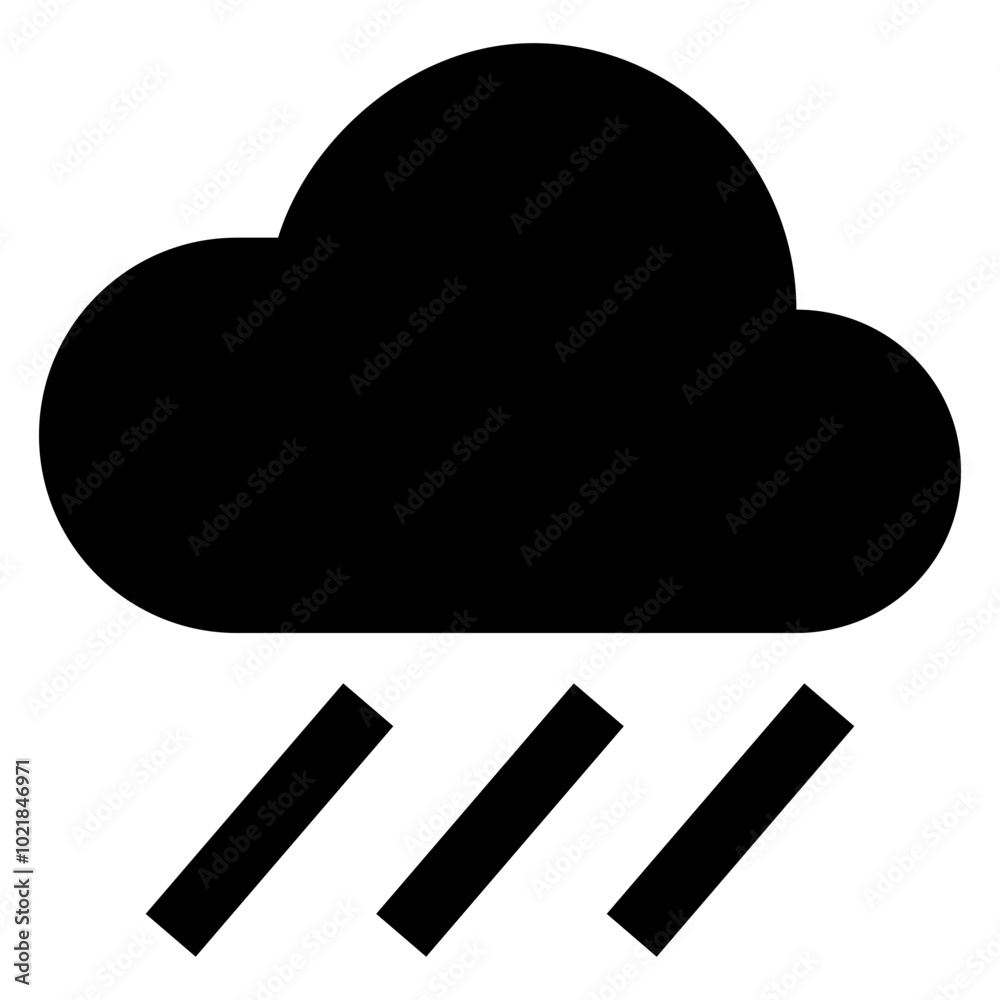 rainy solid icon rainy solid icon