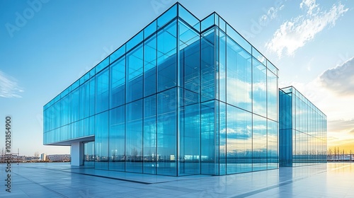 translucent glass architecture creates a stunning backdrop for construction and design emphasizing modernity clarity and innovative construction materials