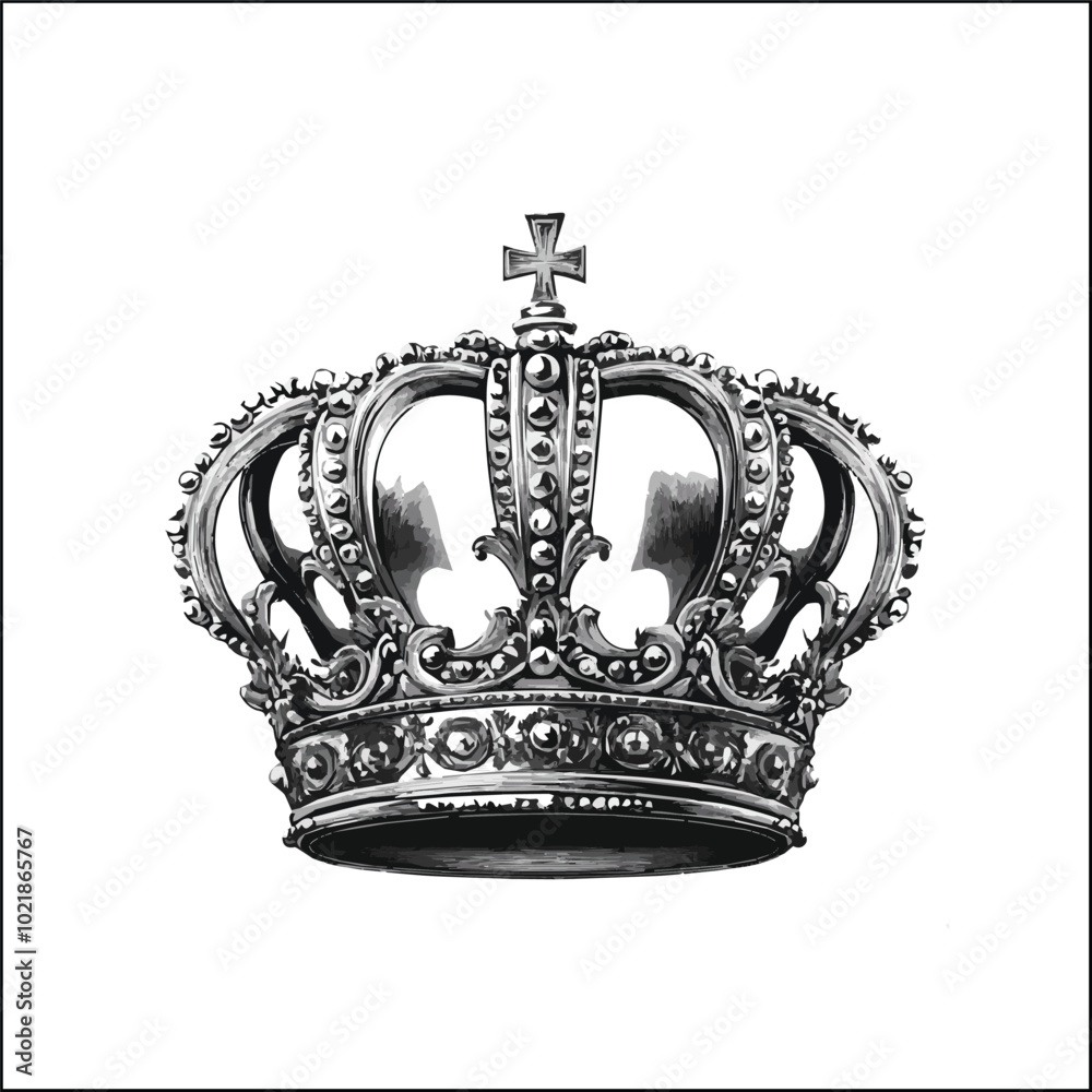 royal crown isolated on white royal crown isolated on white