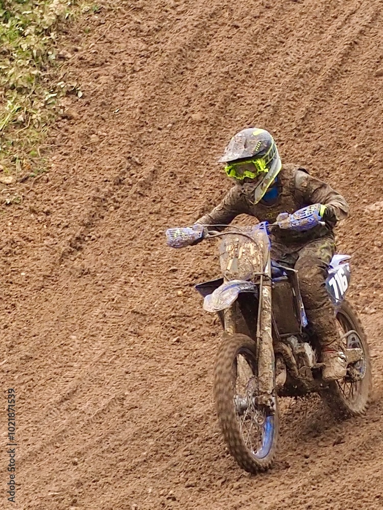 motocross rider on a motorcycle motocross rider on a motorcycle