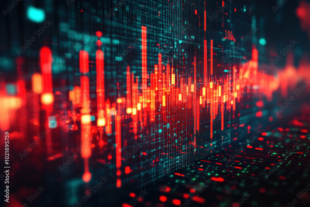Abstract Digital Data Visualisation Abstract Digital Data Visualisation