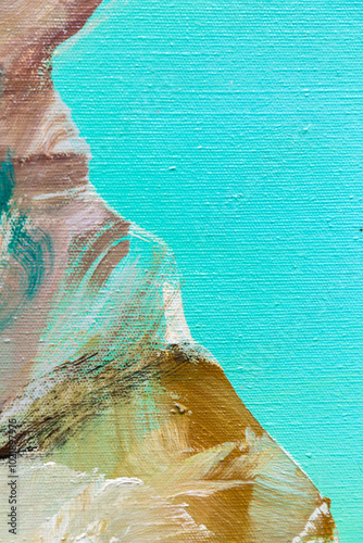 Grunge canvas texture