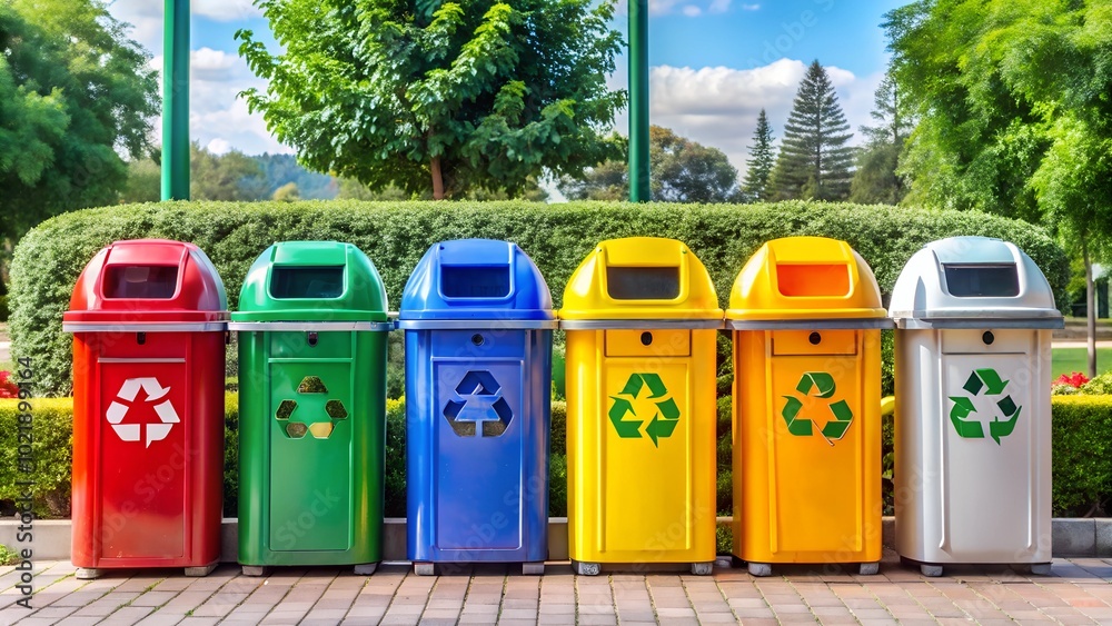 green recycling bin green recycling bin