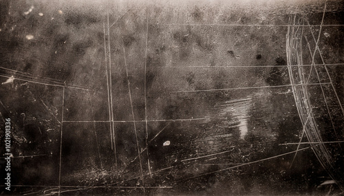 Antique style daguerreotype photo texture or overlay