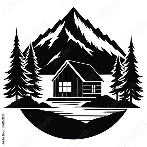 cabin-at-lakeshore-in-beautiful-mounts