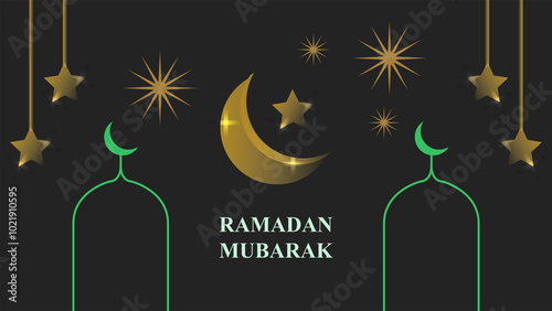 Greetings of Ramadan - Ramadan kareem and Ramadan Mubarak
