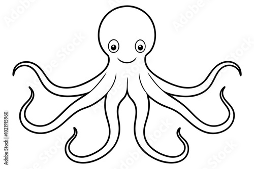 octopus cartoon character