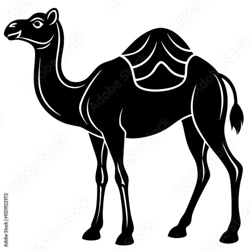 camel on the beach
