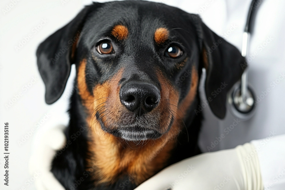 Fototapeta premium portrait of a dog