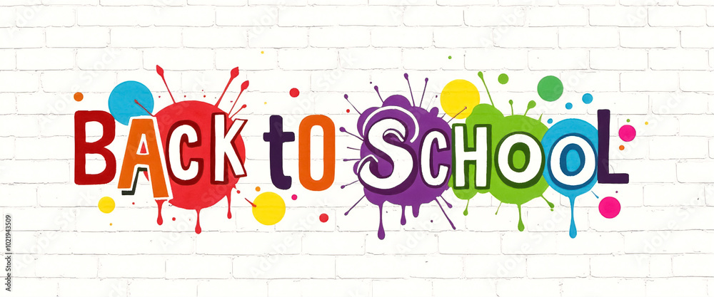 colorful letters - back to school colorful letters - back to school