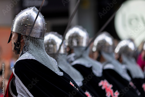 Día de la Comunidad Valenciana. Procesiones de moros y cristianos. photo