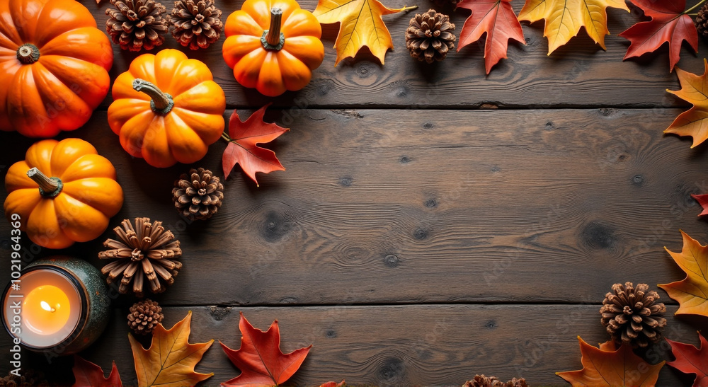 Fototapeta premium autumn still life