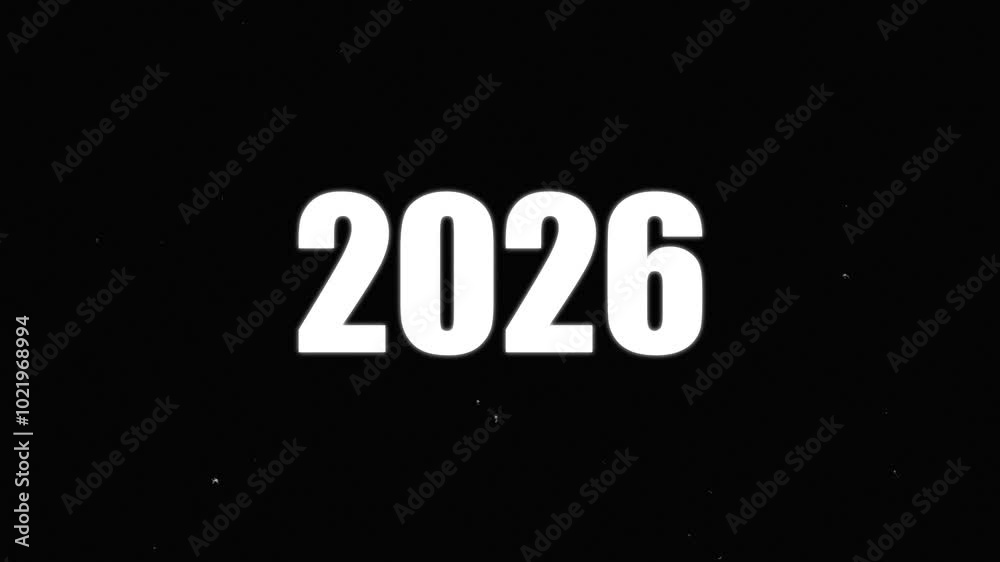 2026 text with screen effects of technological failures Modern flip