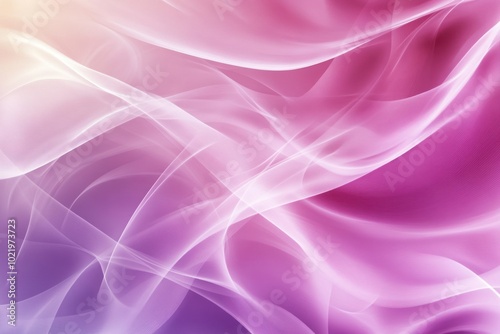 Elegant Abstract Swirls of Colorful Gracefulness