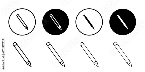 Eyeliner icon Black and white outline vector