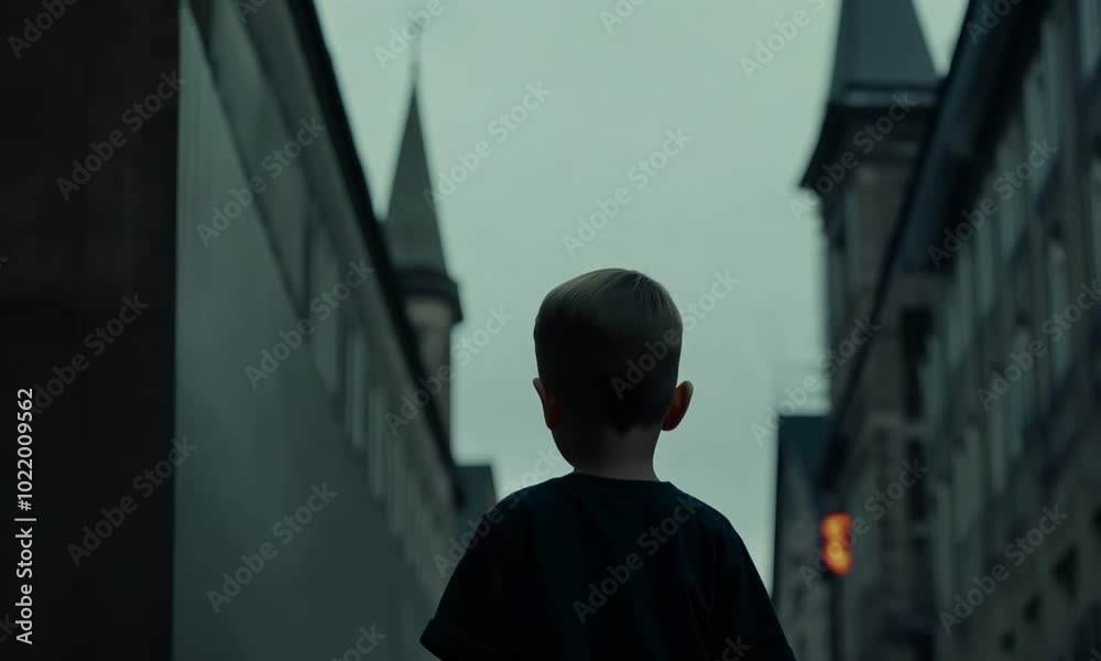 the boy stands in the darkness between all the walls the boy stands in the darkness between all the walls