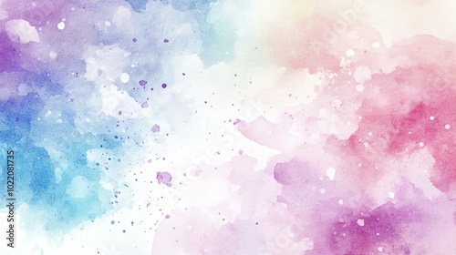 A Vibrant Splash of Watercolor Abstract Art Captivating Color Blends and Textures