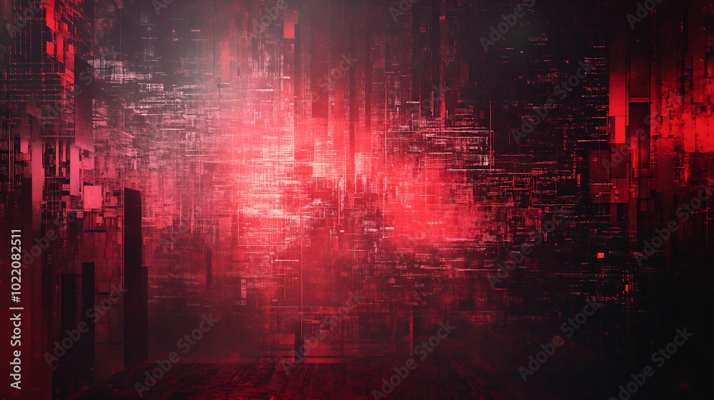 Futuristic Abstract Digital Data Streams and Networks Futuristic Abstract Digital Data Streams and Networks