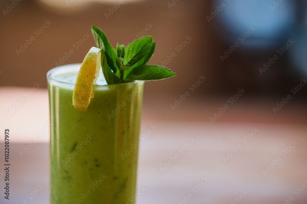 Jugo Verde saludable