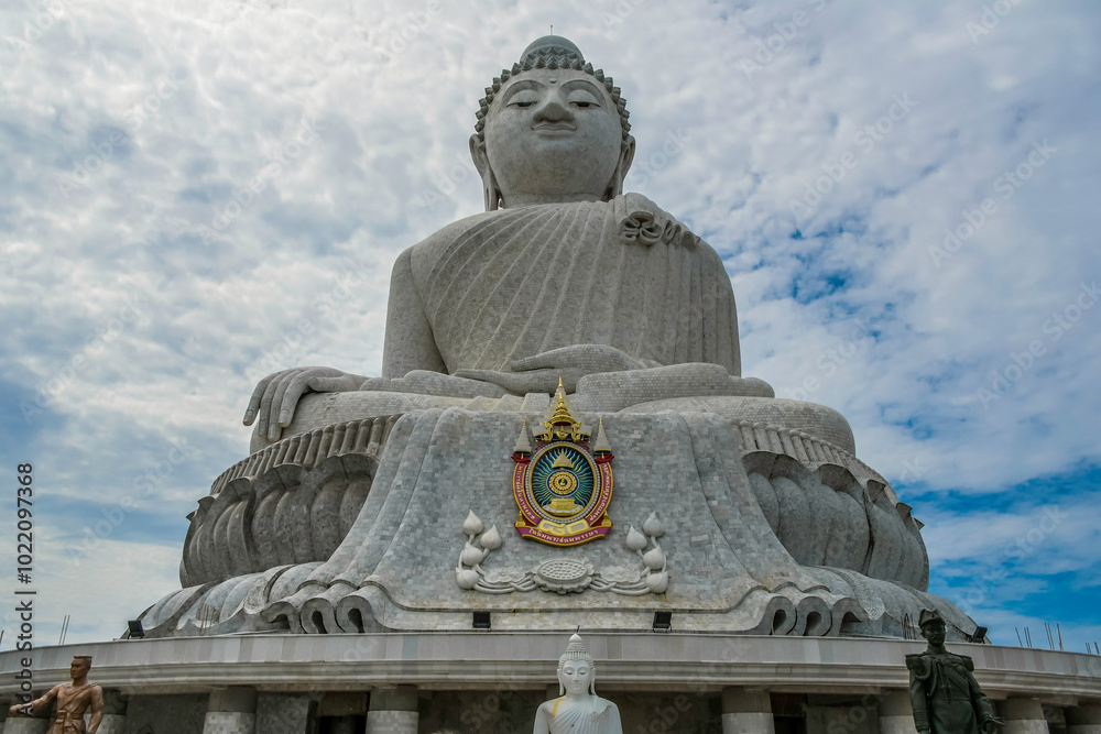 Big Buddha top tourist attraction in Phuket province Thailand Big Buddha top tourist attraction in Phuket province Thailand